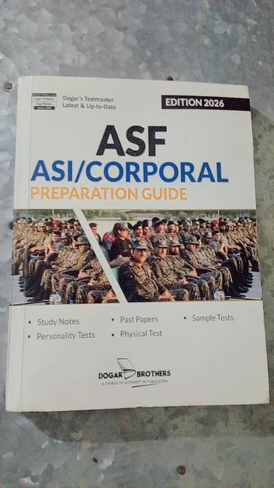 ASF ASI/CORPORAL TEST GUIDE (ASF JOB)