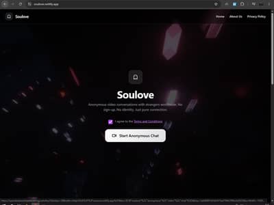 Random Web chat website like Omegle