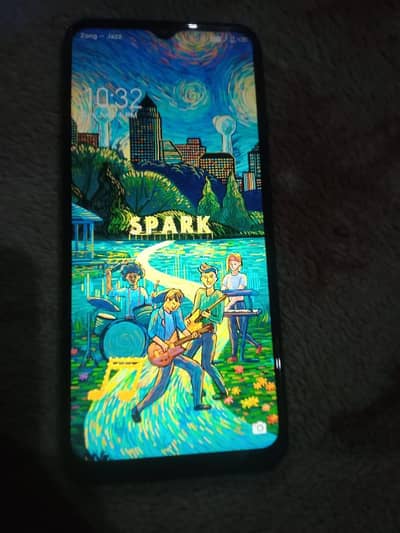 Tecno sprak 6 go condition 10/8
