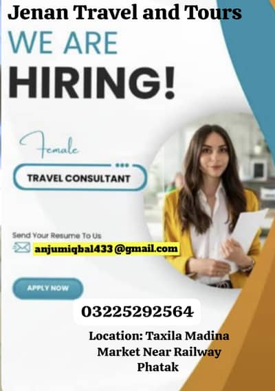 Female Travel Consultant