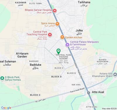 A 8 Marla Commercial Plot Has Landed On Market In Central Park - Block A Of Lahore