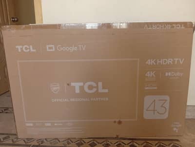 TCL 43 inches smart led