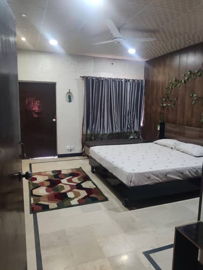 Fully furnished room available for rent.