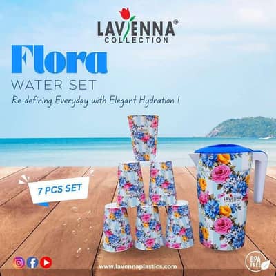7pcs Lavenna Water Set