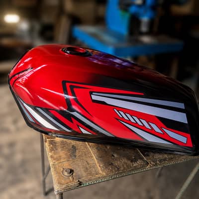 Honda 125 new design fuel tank