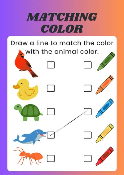Kids worksheet