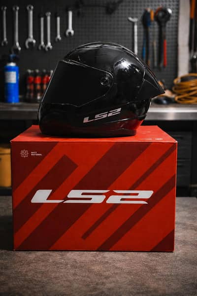 Ls2 Full Black Helmet