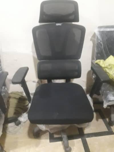 Executive Ergonomic Boss Chair | Adjustable Arms | Reclining Back | li