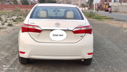 Toyota Corolla XLI 2016 Convert GLi face lift 2018 model