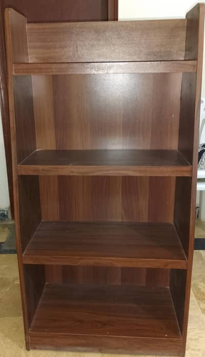 Book Shelf and Wall Mirror