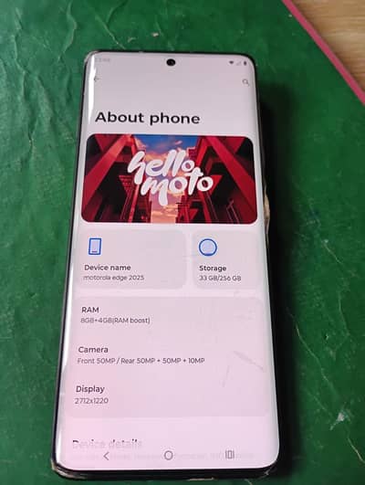 Motorola Edge 2025 Non Pta For sell Gaming phone