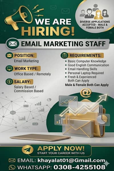 Email Marketing Job  Experienced