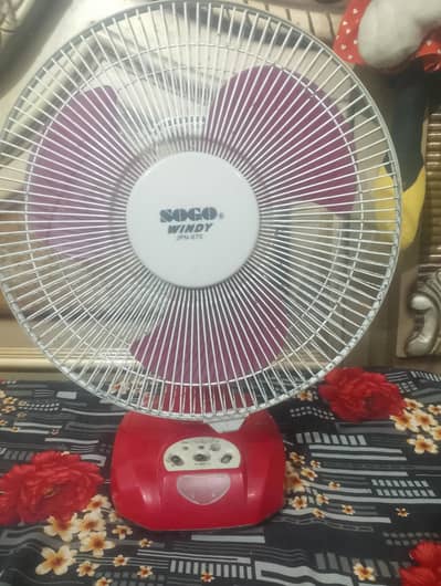 Sogo charging fan solar se b chalta hai