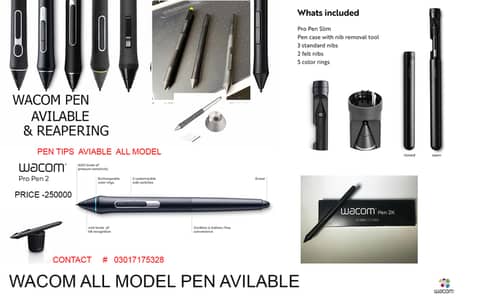 WACOM PEN TABLET NEW + OLD REPAIRING