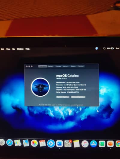 MacBook pro 2012