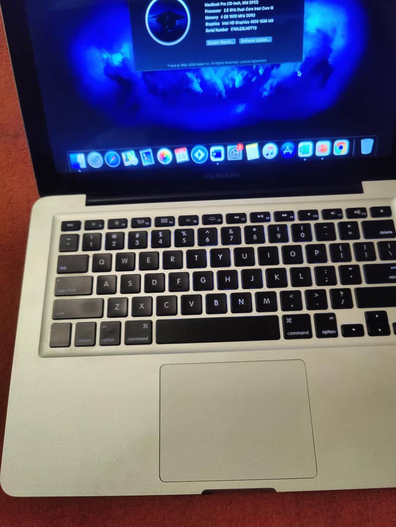 MacBook pro 2012 5