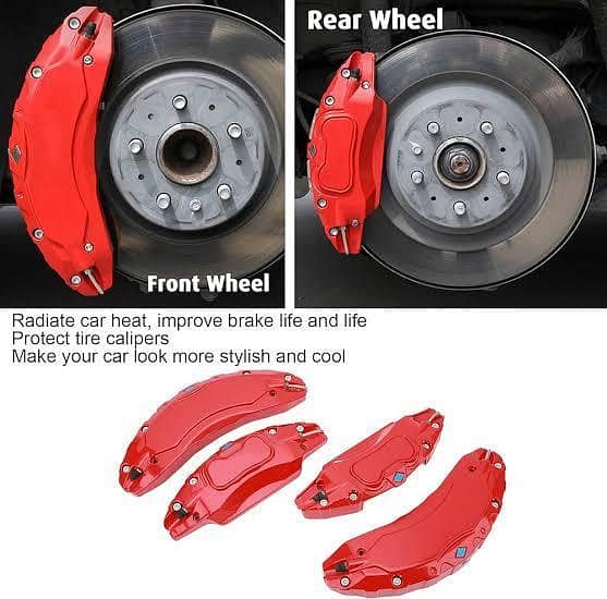 Universal Brake Caliper Covers Large Size 2pcs Set
