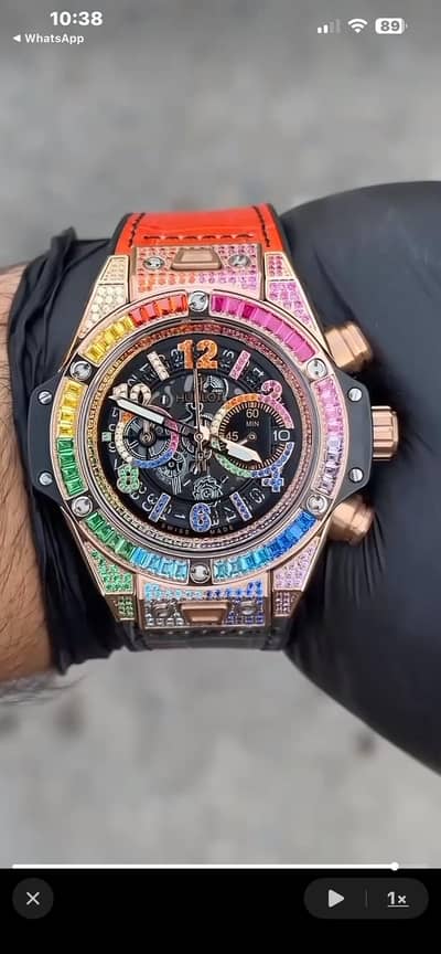 Hublot. Rolex. Taghaeuer. Frank Muller
