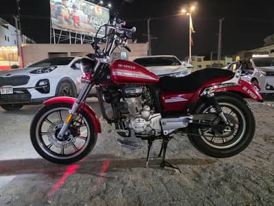 high-speed Freedom 200cc cruiser