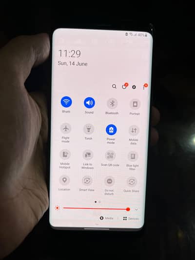 Samsung Mobile S9 Plus (exchange possible)
