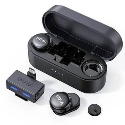 BOYA LINK 3 WITH NOISE CANCELLATION FOR MOBILE AND CAMERA