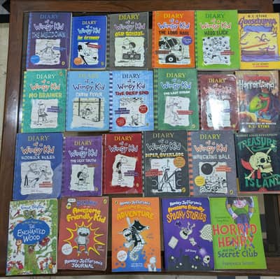 Wimpy kids and self improvement books