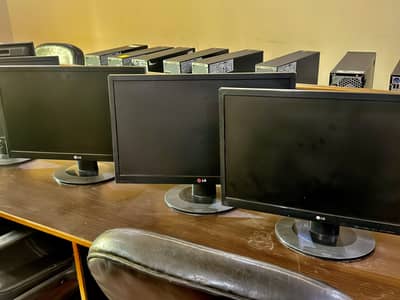 10 complete Desktop PC / LED for office / call center use