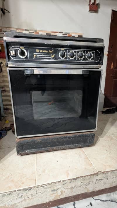 3 BURNER OVEN WITH ROTISSERIE OPTION