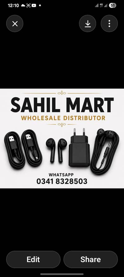 sahil Mart wierless earbuds +charger+charging cable 2+Handfree