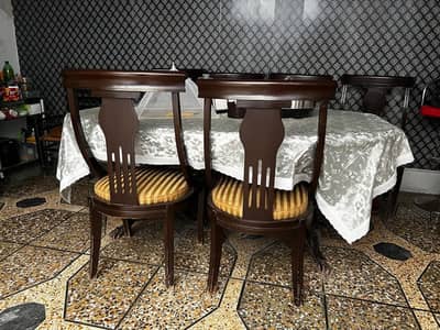 Modern Wooden 6 seater Dinning Table - URGENT SALE