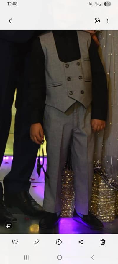 paint shirt and waistcoat