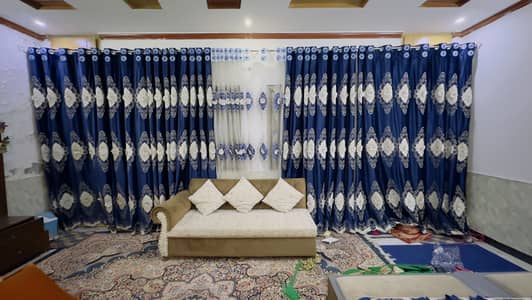 Bedsheets and curtains