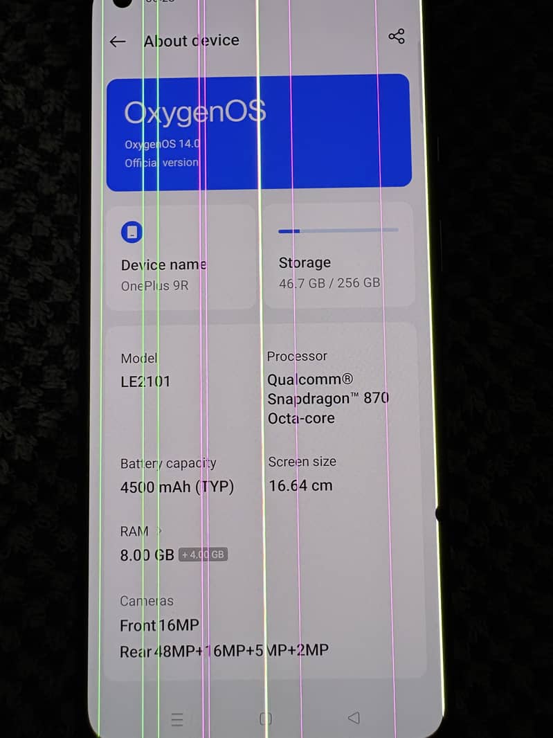 One Plus 9R 7