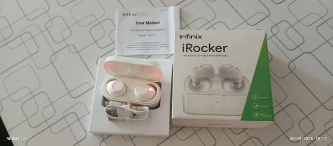 Infinix iRocker Bluetooth In Ear Headphone