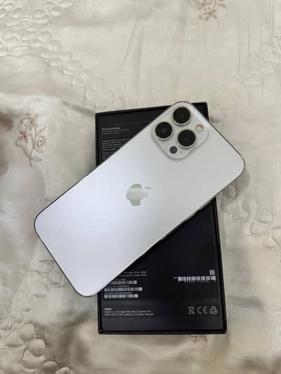 Apple iPhone 13 Pro Max 128 GB sliver color  NON PTA