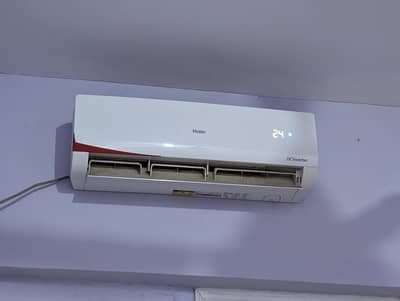 haier Inverter split AC 1 TON | Indoor + Outdoor| Used
