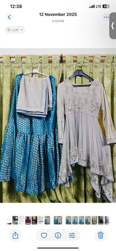 Gharara 3 piece suit