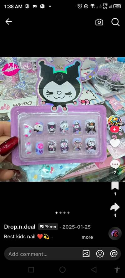 beautiful kids nails 