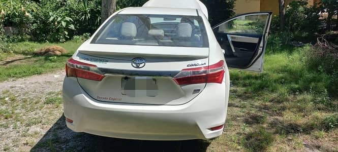 Toyota Corolla 2016 trunk spoiler