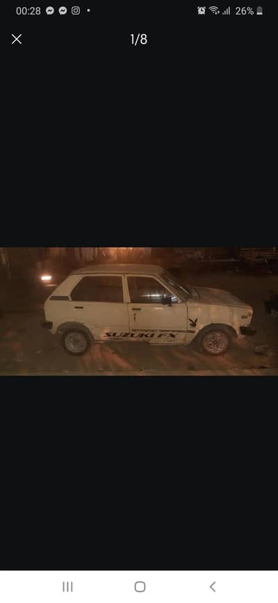 Suzuki FX 1985 only petrol dent pent k kam h