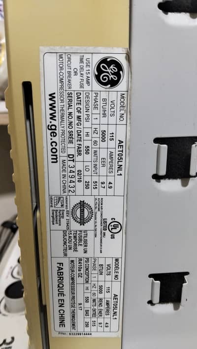 Widow ac 0.5 perfect for smal room use 2 Umair only