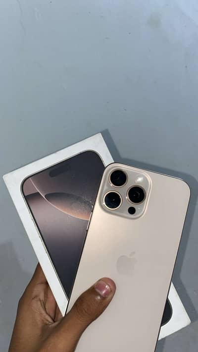 Apple iPhone 16 Pro Max 256 jb 100 battery 