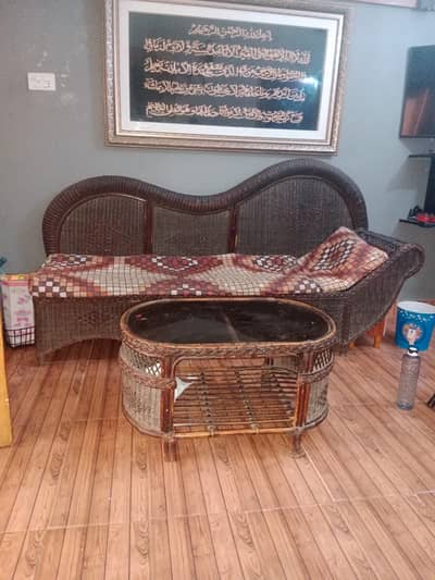 Cane Sofa Set