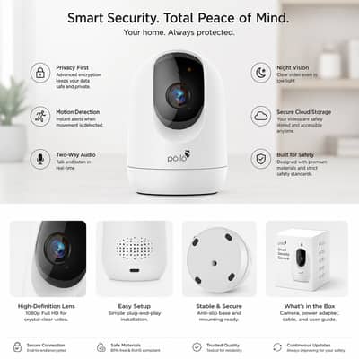 3MP Smart Wi-Fi Indoor PTZ Camera