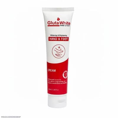 GLuta white hand and foot cream for Brightening. 100 ml