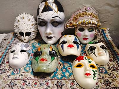 Beautiful collection mask wall hanging