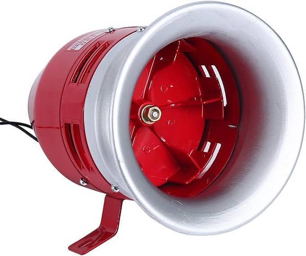 Motor Horn Siren Buzzer MS-390 AC-220V 125DB Decibel Security 1.5A