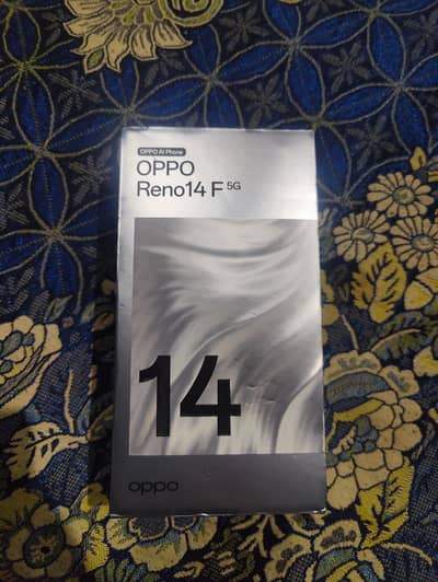 OPPO Reno 14 F 5G 256GB Luminous Green Just 5 Month used