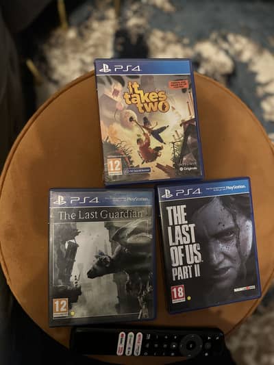 Ps4 games collection it takes two the last guardian the last of us 2