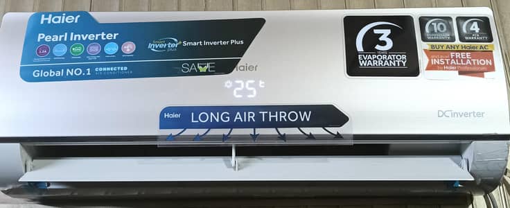 new one ton Ac heat and col wifi